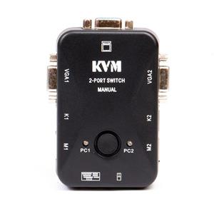KVM سوئیچ 2 پورت PS/2 فرانت همراه کابل KVM Switch faranet 2port PS2