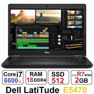 لپ تاپ Dell Fast Dell Latitude E5470 HD Business Notebook (Intel Core i5-6300U، 8 گیگابایت رم، 256 گیگابایت SSD حالت جامد، HDMI، دوربین، WiFi، کارت خوان SC) Win 10 Pro (تجدید شده).، مشکی