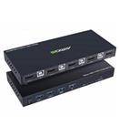 جعبه پورت ایموس مدل 18Gbps HDMI 4 PORTS KVM SWITCH برند AIMOS 