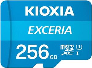 کارت حافظه Kioxia Exceria 256 گیگابایت MicroSDXC Class 10 UHSI