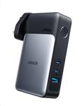 پاور بانک Anker 733 (GaNPrime PowerCore 65W)، شارژر هیبریدی 2 در 1، شارژر قابل حمل 10000 میلی آمپر ساعتی 30 واتی USB-C با شارژر دیواری 65 واتی، برای iPhone 13، Samsung، Pixel، MacBook، Dell و موارد دیگر قابل استفاده است.