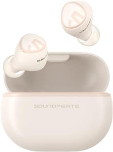 هدفون بی‌سیم SoundPEATS Mini HS - صدای با وضوح بالا با LDAC، میکروفون حذف نویز هوش مصنوعی، اتصال چند نقطه‌ای، 36 ساعت، هدفون بلوتوث 5.3، صدای استریو HiFi سبک برای دویدن در ورزش