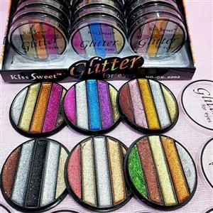 سایه گلیتر پنج رنگ