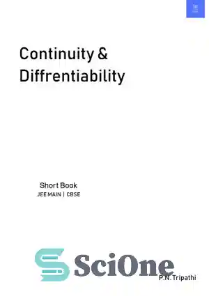 قیمت و خرید دانلود کتاب Continuity Differentiability for IIT JEE Main ...