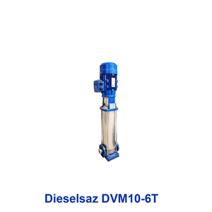 پمپ آب عمودی طبقاتی دیزل ساز مدل Dieselsaz DVM10-6T 