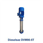 پمپ آب عمودی طبقاتی دیزل ساز مدل Dieselsaz DVM90-5T