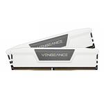 رم دسکتاپ کورسیر 32GB(16GBx2) 6000 Vengeance  white cl36