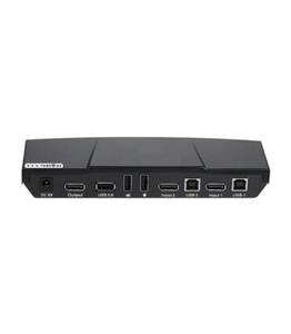 کی وی ام سوئیچ 2 پورت DisplayPort همراه کابل لایمستون LS-PK21