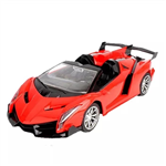 اسباب بازی ماشین کنترلی لامبورگینی وننو قرمز Lamborghini Veneno Roadster Red metallic