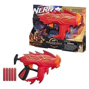 اسباب بازی تفنگ نرف Nerf مدل Hasbro - Nerf - Dragonpower Fireshot 5 Official Nerf Darts_اسباب بازی تفنگ