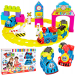 اسباب بازی قطار آبی موزیکال FIVESTAR TOYS TRAIN MUSIC _اسباب بازی نوزادی