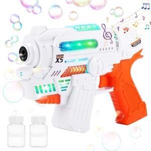 اسباب بازی تفنگ حباب ساز موزیکال مدل Bubble Gun 