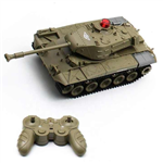 اسباب بازی ماشین کنترلی شارژی تانک MZ Military Battle Tank Toy مقیاس 1:30_اسباب بازی ماشین کنترلی