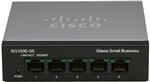 Cisco SG100D-05 NA Small Business Unmanaged 5 Ports Switch