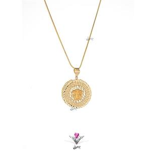 آویز طلا ورساچه زنانه  6008 