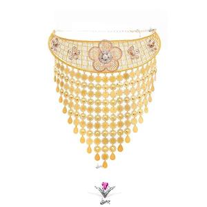 گردنبند طوق طلا زنانه لیندا ( طلا ۲۱ عیار )