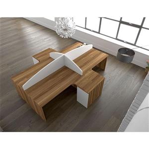 میز کار گروهی 4 نفره