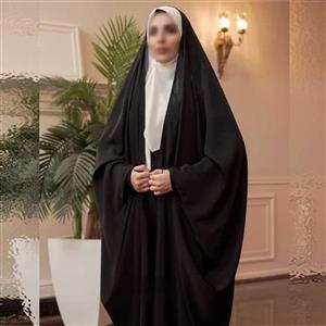 چادر مشکی عربی اصیل کرپ درجه یک کد hej010