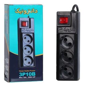 پریز سیار سه خانه 1.8 متری دانترونیک