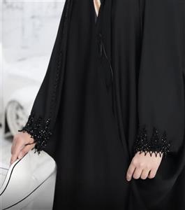 چادر مشکی جده طرح صبا جواهردوزی کد hej037