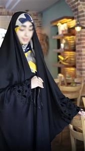چادر جده عربی طرح ریحان جواهردوزی کد hej039