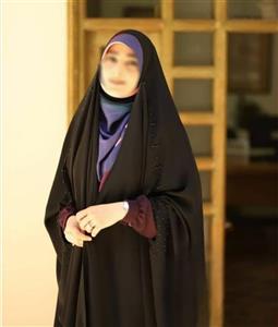 چادر مشکی عربی اصیل طرح نجلا جواهردوزی کد hej079