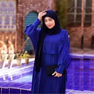 مانتو عبایی طرح گوهر مشکی (مزون دوز طبق سایز اعلامی شما) با ارسال رایگان