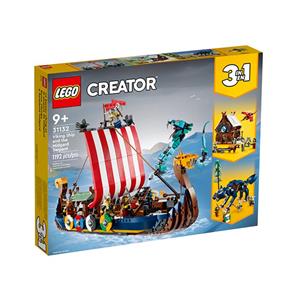 لگو 31132 Viking Ship and the Midgard Serpent