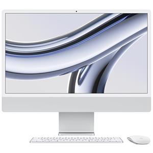 آی‎ مک 24 اینچ M3 پردازنده 8core – 10core حافظه رم 8 گیگابایت ظرفیت 256 گیگابایت SSD نقره ای MQRJ3