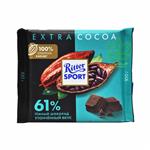 شکلات تلخ نیکاراگوئه ۶۱ درصد ۱۰۰ گرم ریتر اسپرت – ritter sport