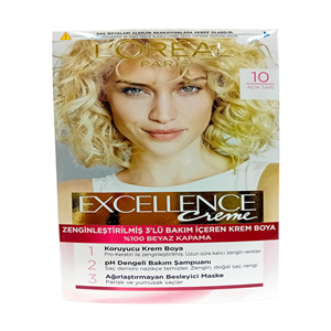 رنگ مو 10 اورال