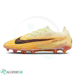 کفش فوتبال نایک فانتوم طرح اصلی  Nike Gripknit Phantom GX Elite Vapor FG  Cream Orange