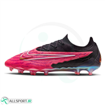 کفش فوتبال نایک فانتوم طرح اصلی Nike Gripknit Phantom GX Elite Vapor  FG MG Red Black