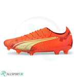 کفش فوتبال پوما الترا طرح اصلی Puma Ultra Ultimate Vapor FG MG Orange Cream