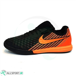 کفش فوتسال نایک مجیستا ایکس فاینال طرح اصلی مشکی نارنجی Nike MagistaX Finale II IN Black Orange