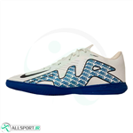 کفش فوتسال نایک مرکوریال طرح اصلی Nike Mercurial Air Zoom White Blue Black