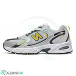 کتانی رانینگ مردانه نیو بالانس طرح اصلی New Balance 530 White Yellow