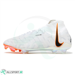 کفش فوتبال نایک فانتوم طرح اصلی Nike Phantom Luna Elite FG White Orange