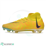 کفش فوتبال نایک فانتوم طرح اصلی Nike Phantom Luna FG Yellow Black