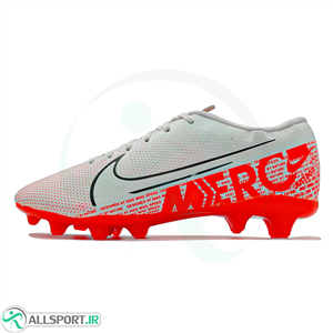 کفش فوتبال  سایز کوچک نایک مرکوریال  طرح اصلی Nike Mercurial FG White Orange 