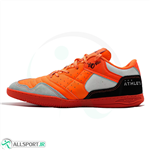 کفش فوتسال اتلتا طرح اصلی Athleta O-Rei T003 IC White Orange