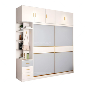 کمد درب ریلی مدرن و باکس دار فوبورو مدل KA420