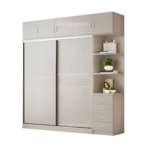 کمد لباس درب ریلی باکس دار مدرن فوبورو مدل KA500