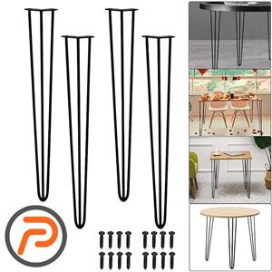 پایه فلزی سنجاقی 10 تا 60 سانتیمتر 4 عددی