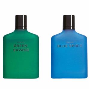 عطر ادکلن زارا دوقلو بلو من اسپریت و گرین ساواج ZARA MAN GREEN SAVAGEBLUE SPIRIT 