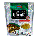 قهوه فوری علی کافه مدل نقره ای رژیمی 4 * 1 ا Alicafe coffee instant coffee diet 4*1