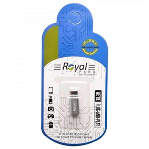 مبدل MicroUSB به Type-c مدل رویال OT06