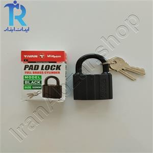 قیمت و خرید قفل آویز سایز 50 تیوان مدل TIVAN Black