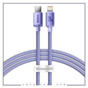 کابل شارژ تایپ سی به لایتنینگ 20 وات بیسوس Baseus Fast Charging Data Cable CAJY000201