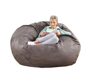 مبل شنی گرد قطر 110 مدل 8 پر الیاف و ابر